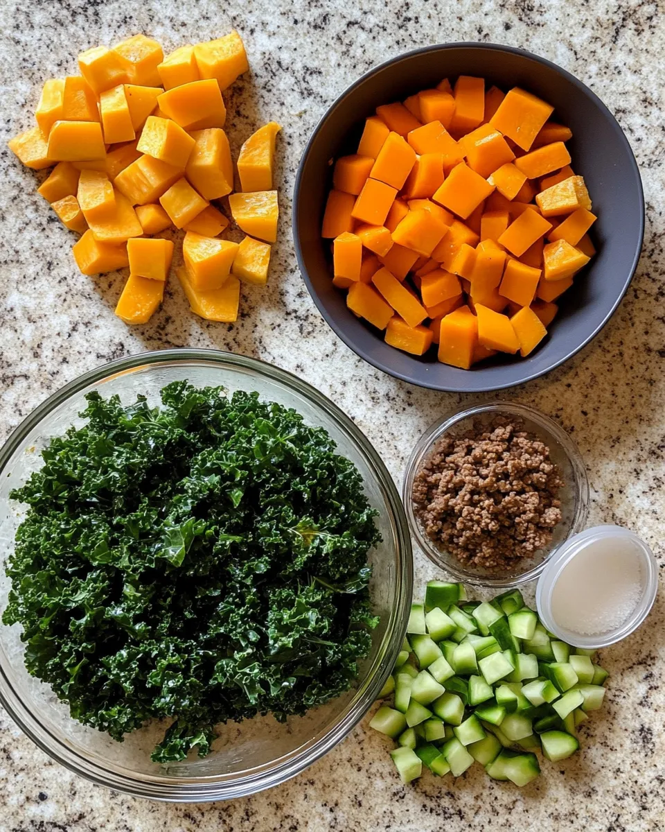 Ingredients for Savor the Sweet Heat: Hot Honey Sweet Potato Beef Bowl Delight