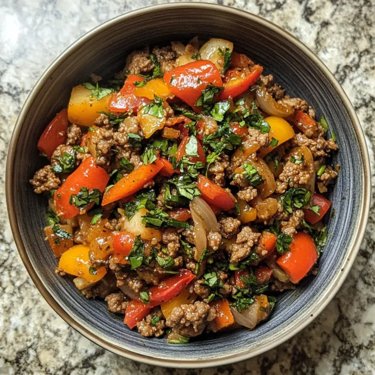 Photo of featured for Savor the Flavor: Quick and Easy Mediterranean Ground Beef Stir-Fry Delight