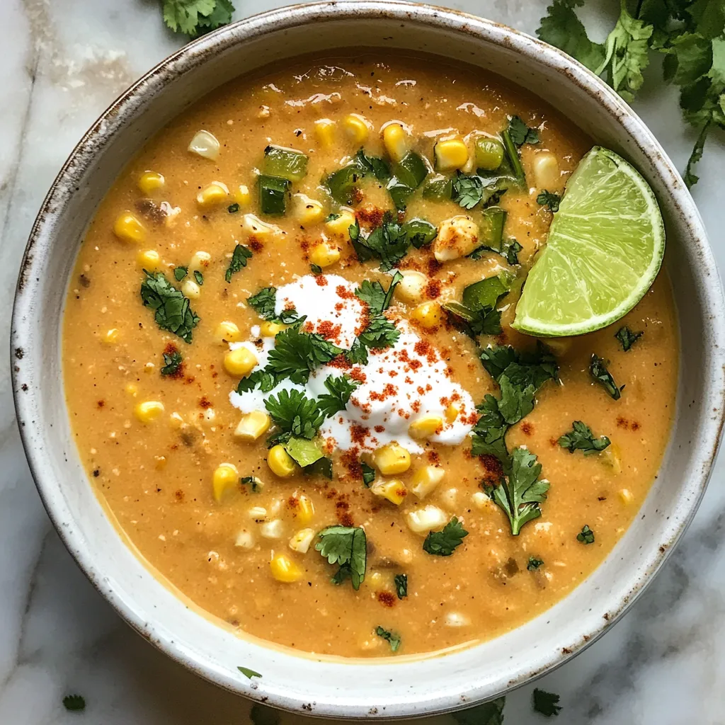 Photo of featured for Savor the Flavor: Easy Mexican Street Corn Soup in Your Crockpot