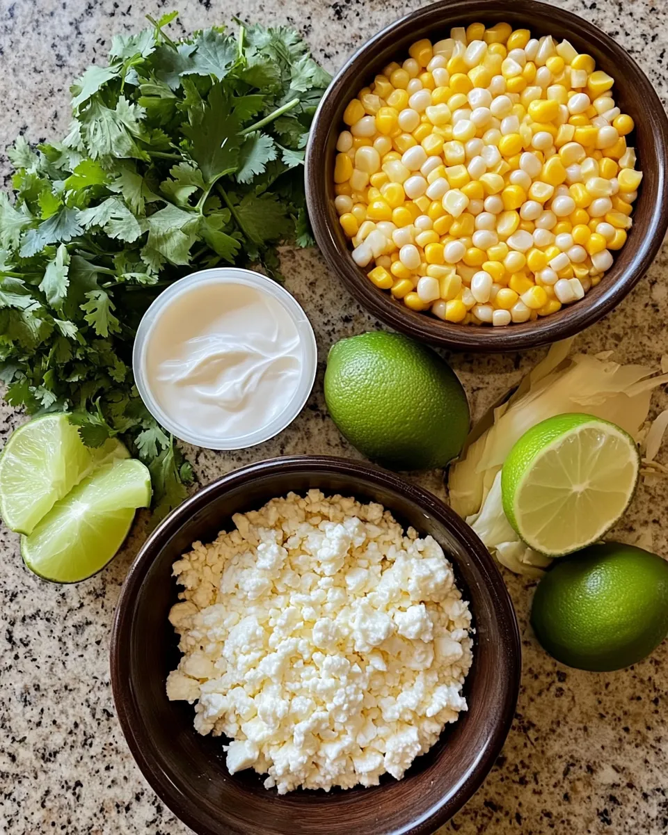 Ingredients for Savor the Flavor: Easy Mexican Street Corn Soup in Your Crockpot