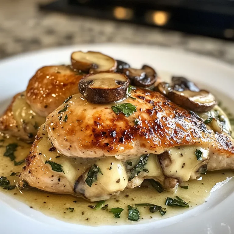Photo of featured for Savory Sensations: Elevate Dinner with Mushroom Stuffed Chicken Fillet