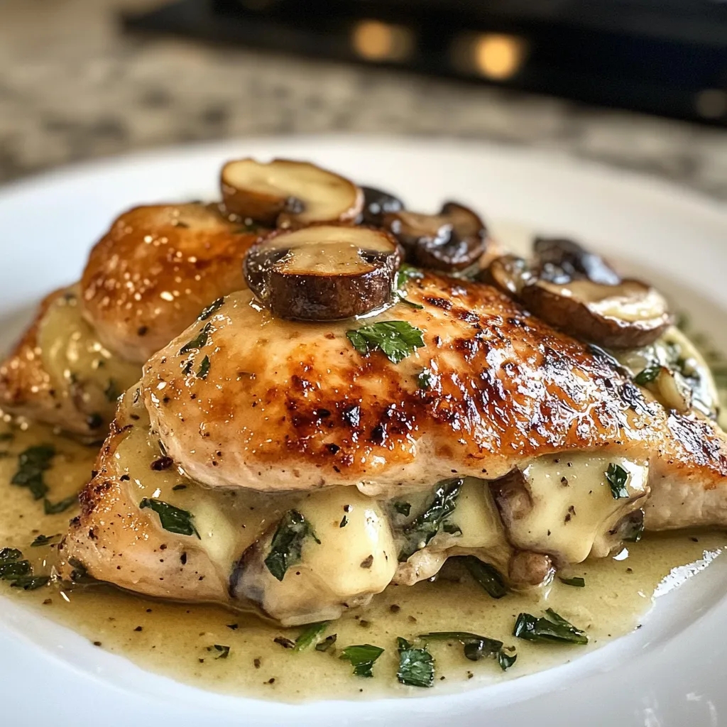 Photo of featured for Savory Sensations: Elevate Dinner with Mushroom Stuffed Chicken Fillet