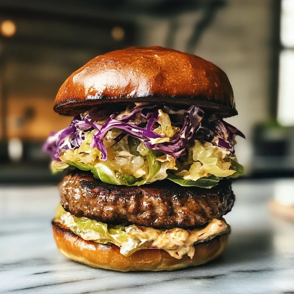Photo of featured for Savor the Flavor: Irresistible Oven-Baked Cabbage Burgers You Need to Try