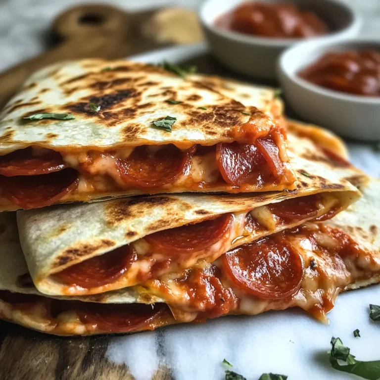 Photo of featured for Sizzling Pepperoni Pizza Quesadillas: A Flavor Fusion You Can't Resist