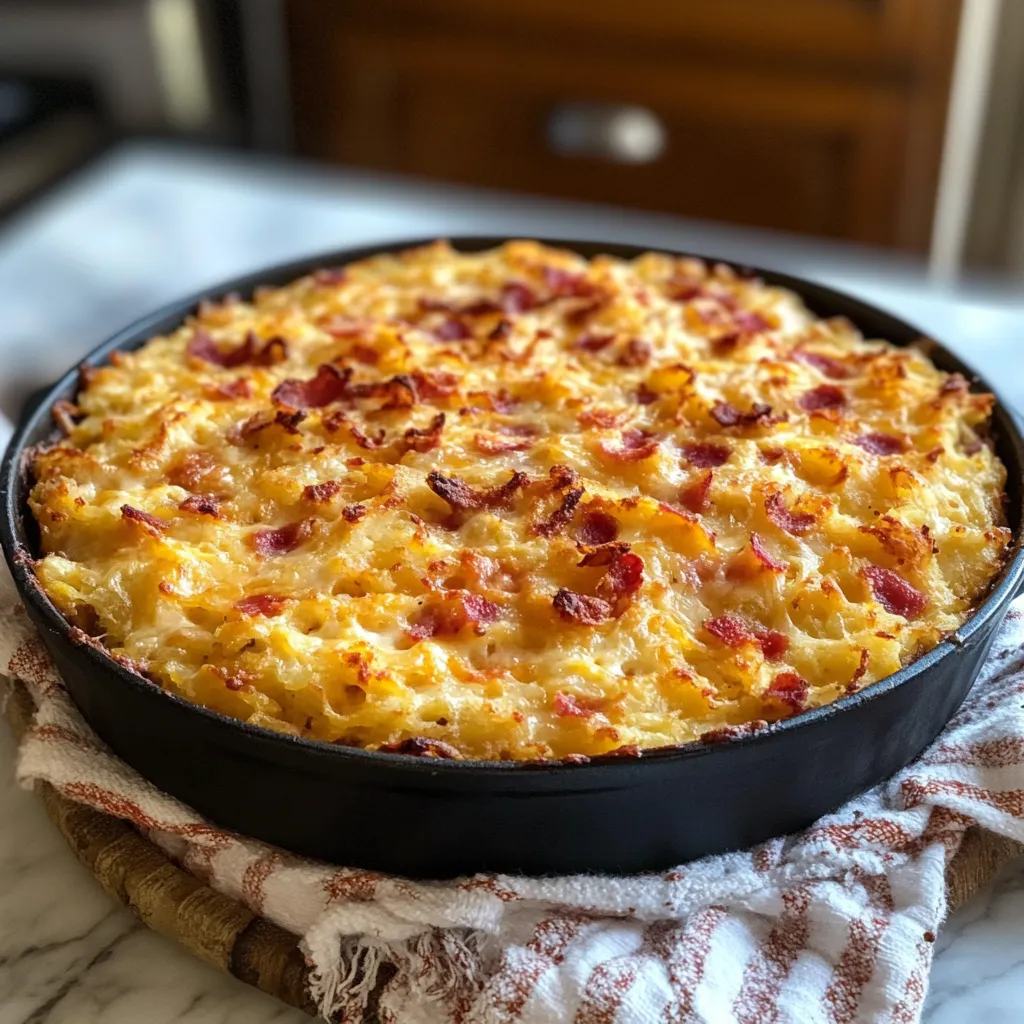Photo of featured for Irresistible Pimento Cheese Hash Brown Casserole: A Comfort Food Delight