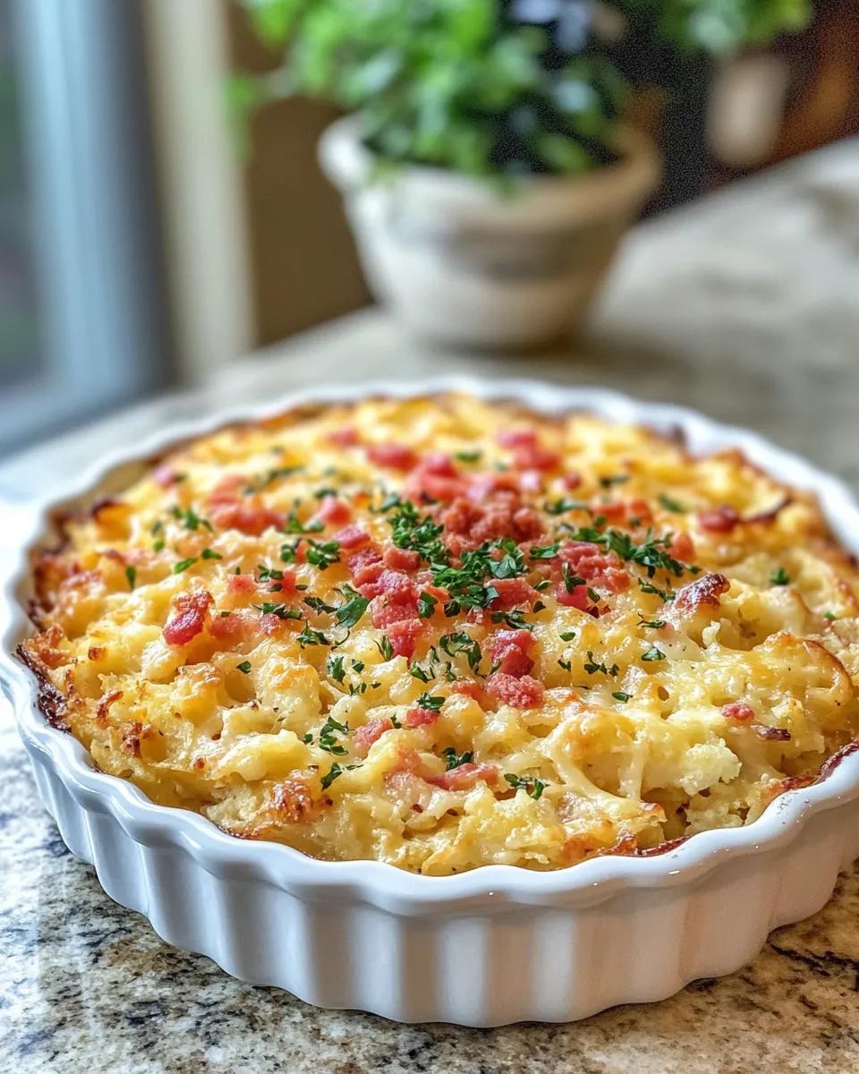 Ingredients for Irresistible Pimento Cheese Hash Brown Casserole: A Comfort Food Delight