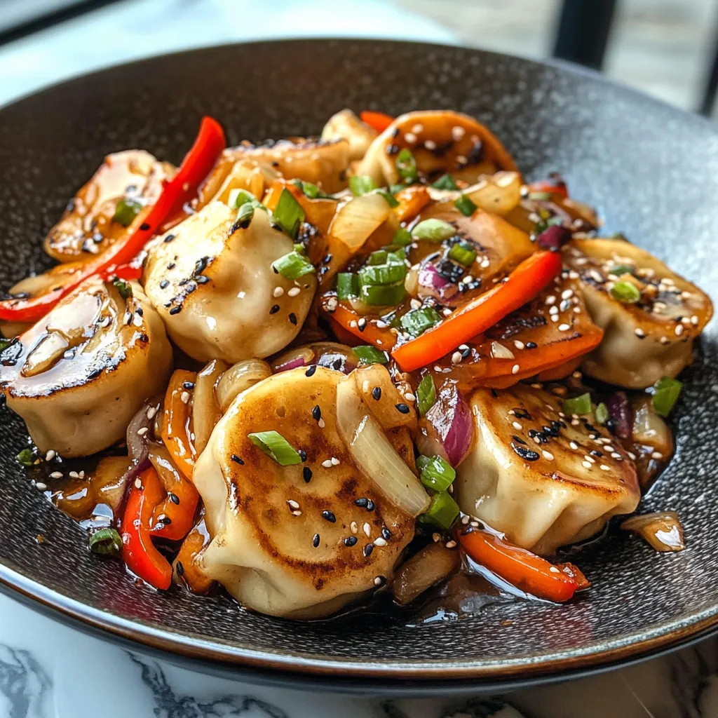 Photo of featured for Sizzling Potsticker Stir Fry: A Flavorful Twist on a Classic Favorite