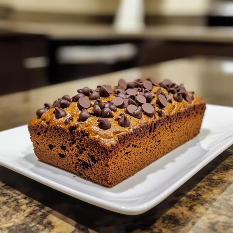 Photo of featured for Indulge in Fall: Irresistible Pumpkin Bread with Chocolate Chips