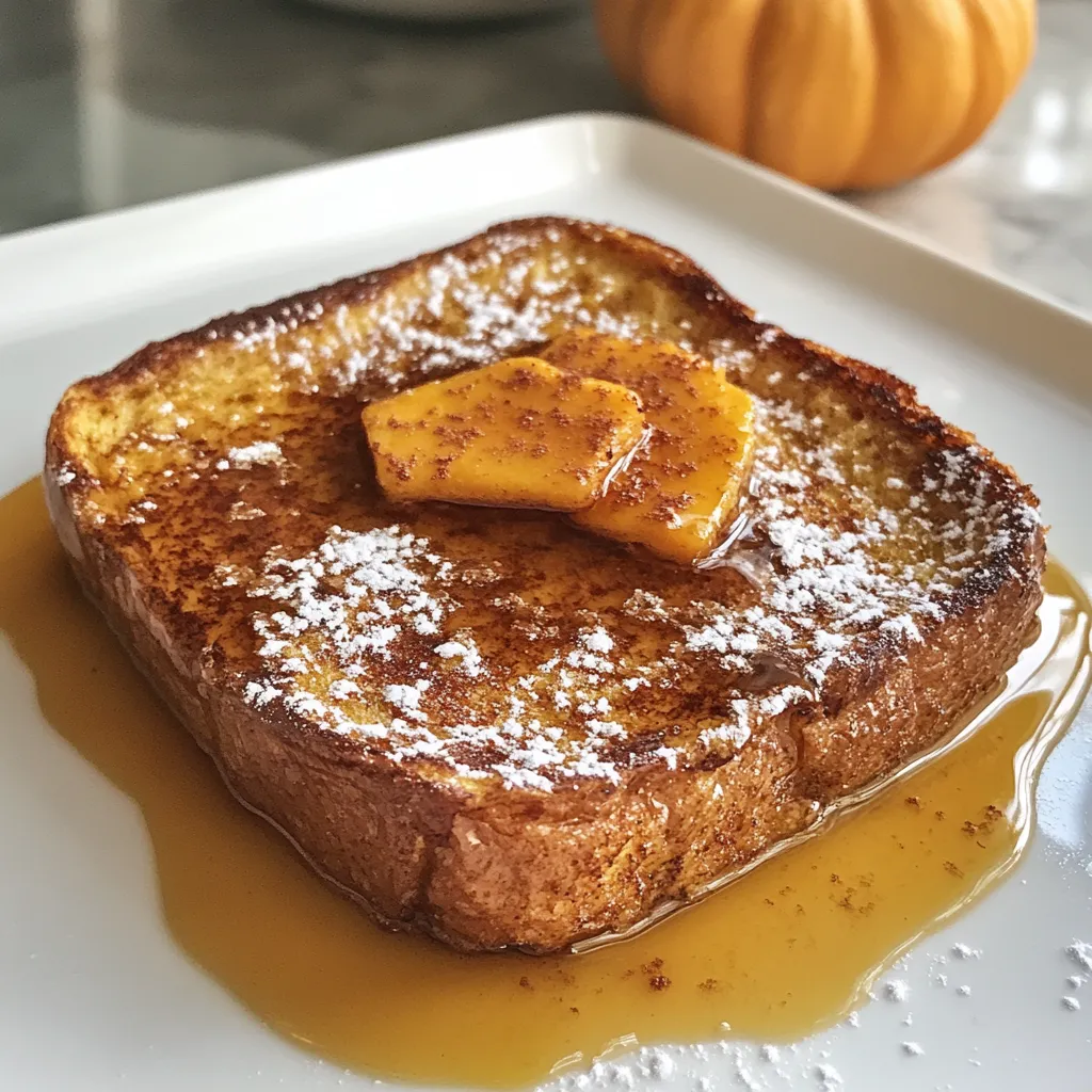 Photo of featured for Fall in Love with Pumpkin French Toast Breakfast Delights