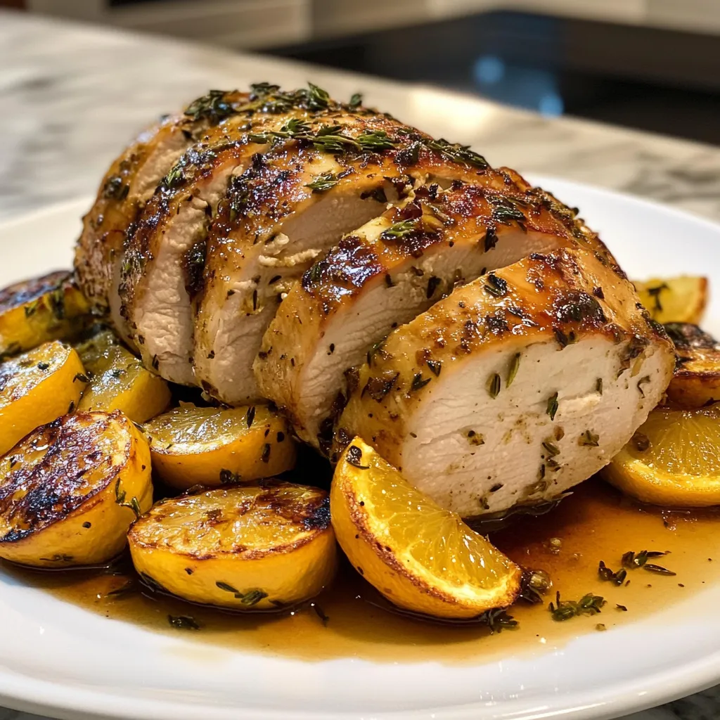 Photo of featured for Zesty Delight: Elevate Your Dinner with Roasted Citrus Herb Turkey Fillet
