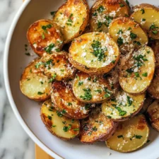 Savor the Flavor: Irresistible Roasted Garlic Parmesan Potatoes Recipe