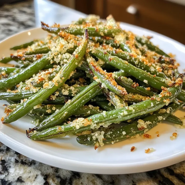 Photo of featured for Savor the Crunch: Irresistible Roasted Green Beans with Garlic Parmesan