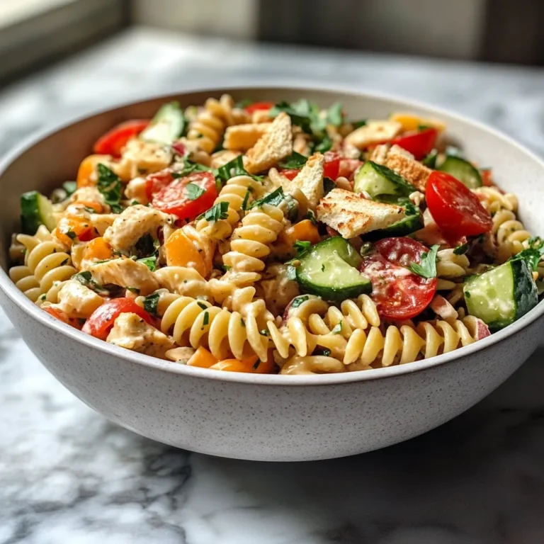 Photo of featured for Elevate Your Lunch Game with a Delectable Sandwich Pasta Salad Bowl
