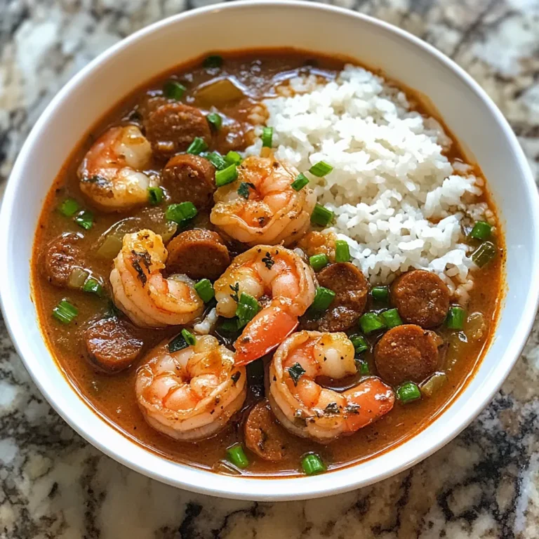 Photo of featured for Savory Delights: Mastering the Art of Shrimp and Sausage Gumbo