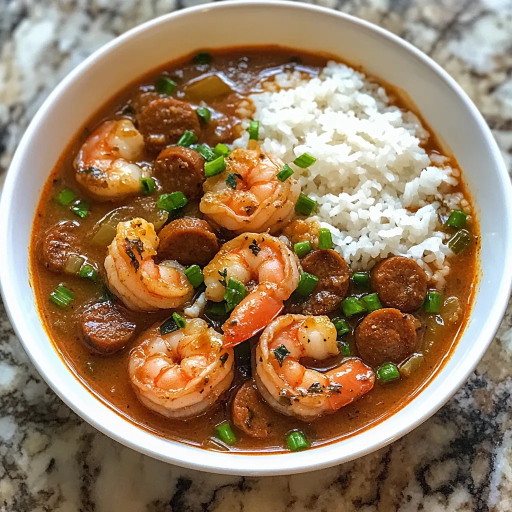 Photo of featured for Savory Delights: Mastering the Art of Shrimp and Sausage Gumbo