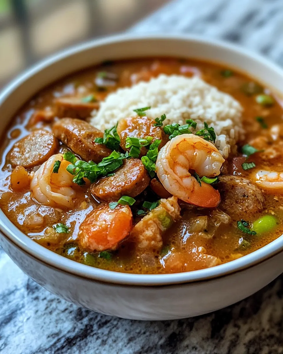 Ingredients for Savory Delights: Mastering the Art of Shrimp and Sausage Gumbo