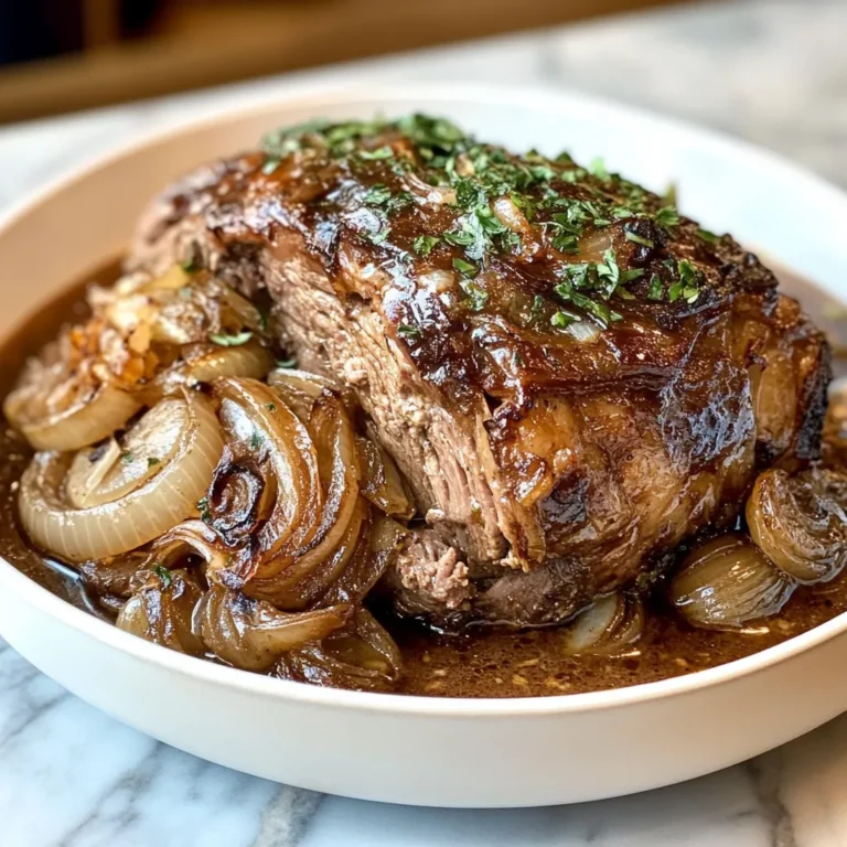 Photo of featured for Savory Simplicity: Mastering Slow Cooker French Onion Roast
