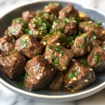 Photo of featured for Melt-in-Your-Mouth Slow Cooker Garlic Butter Beef Bites That Will Wow Your Taste Buds
