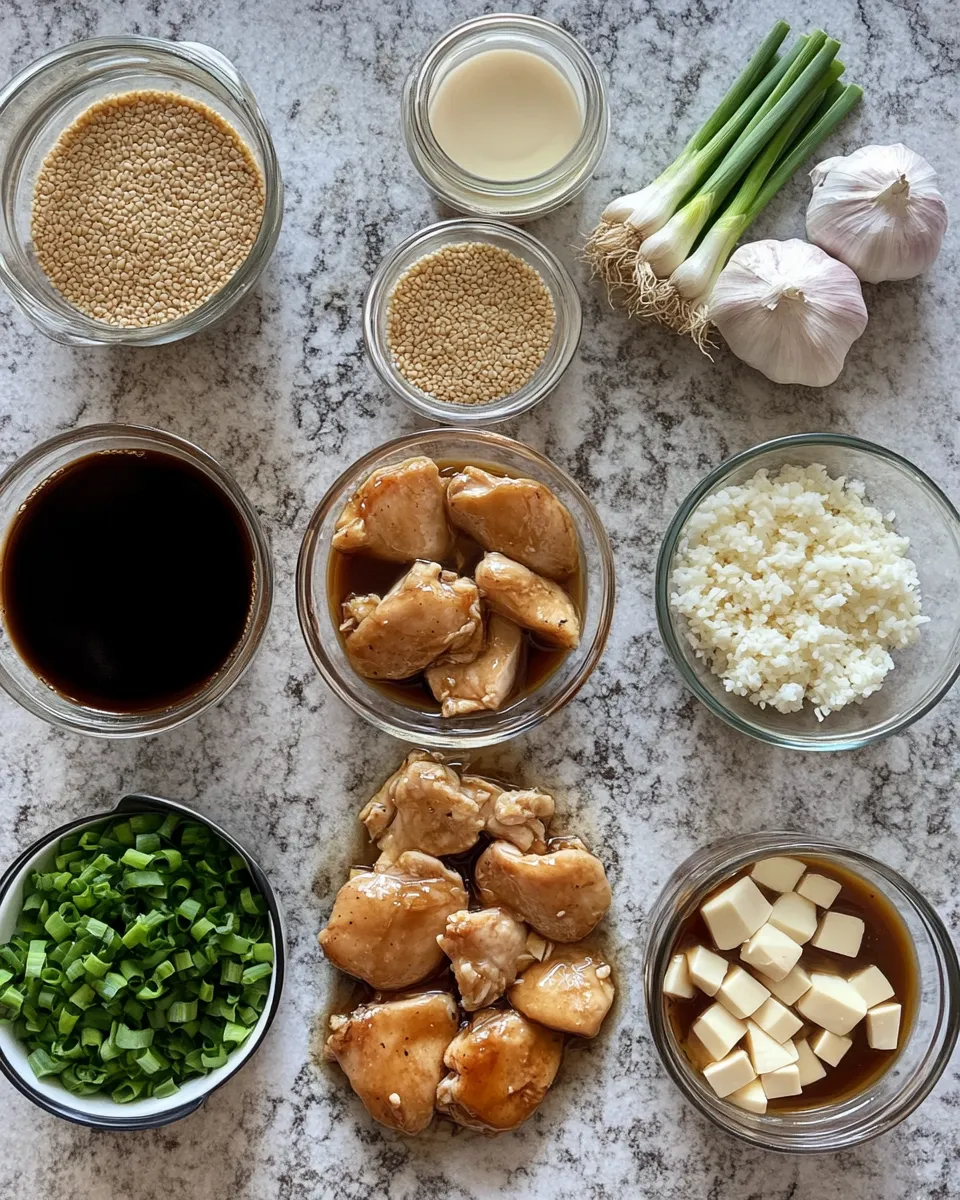 Ingredients for Sweet and Savory: The Ultimate Slow Cooker Honey Garlic Chicken Recipe