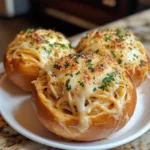 Photo of featured for Savor Every Bite: Spaghetti Garlic Bread Bowls That Will Steal Your Heart