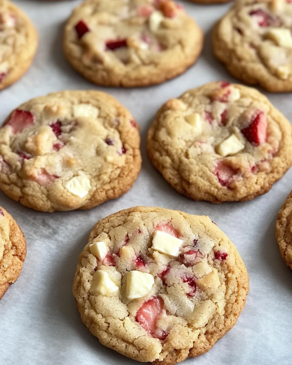 Ingredients for Irresistibly Delicious Strawberry Cheesecake Cookies You Need to Try