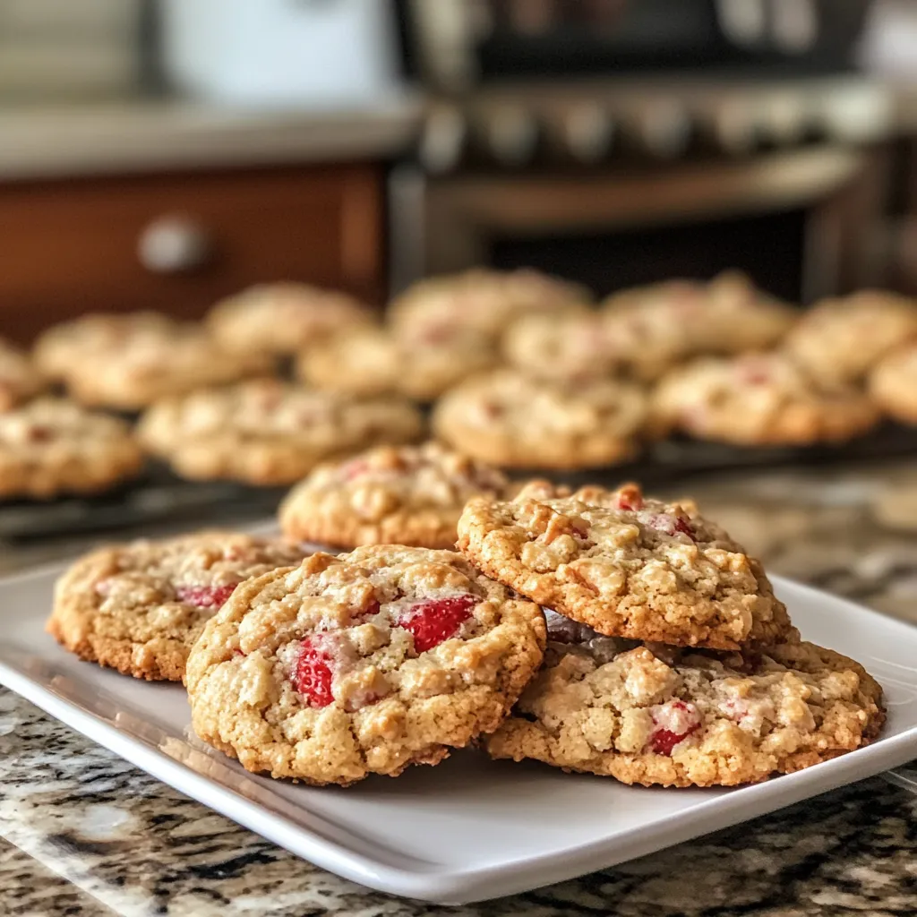Photo of featured for Sweet Bites of Bliss: Unleashing the Magic of Strawberry Crunch Cookies