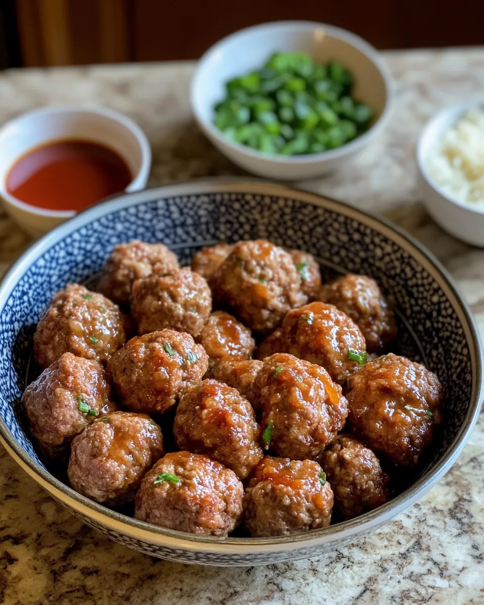 Ingredients for Sweet Chili Meatballs Crockpot: A Flavorful Feast with Minimal Effort