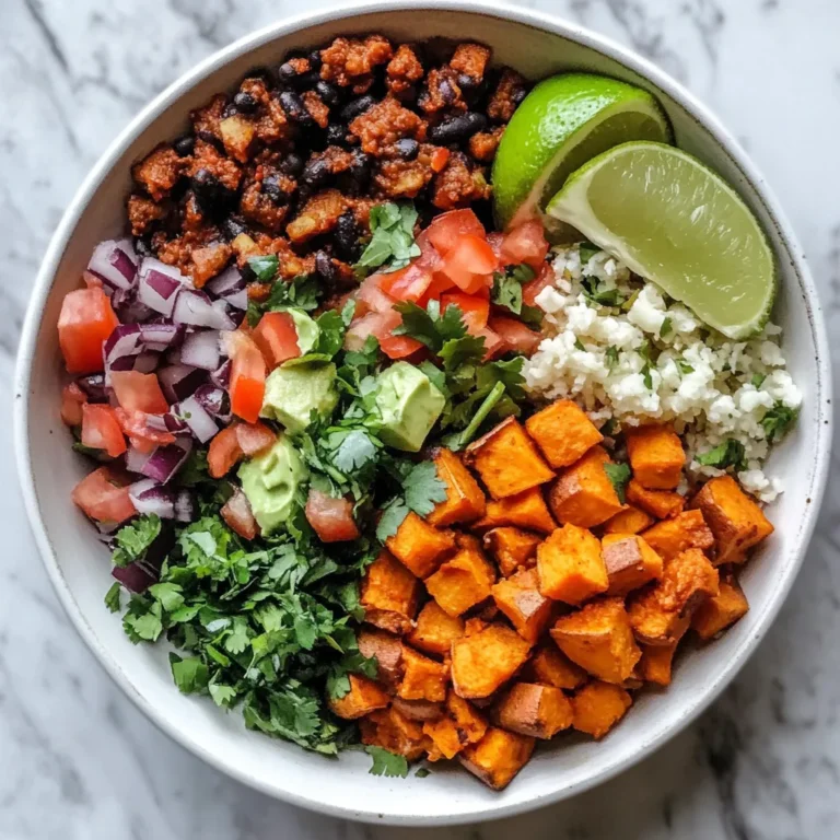 Photo of featured for Deliciously Wholesome: Sweet Potato Taco Bowls That Will Change Your Dinner Game