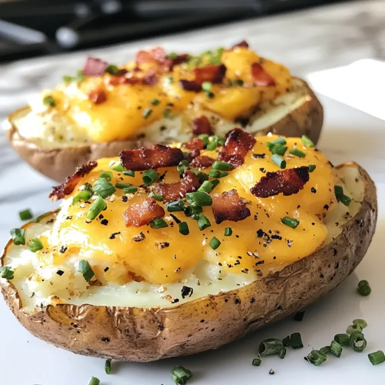 Photo of featured for Twice Baked Loaded Breakfast Potatoes: The Ultimate Morning Indulgence