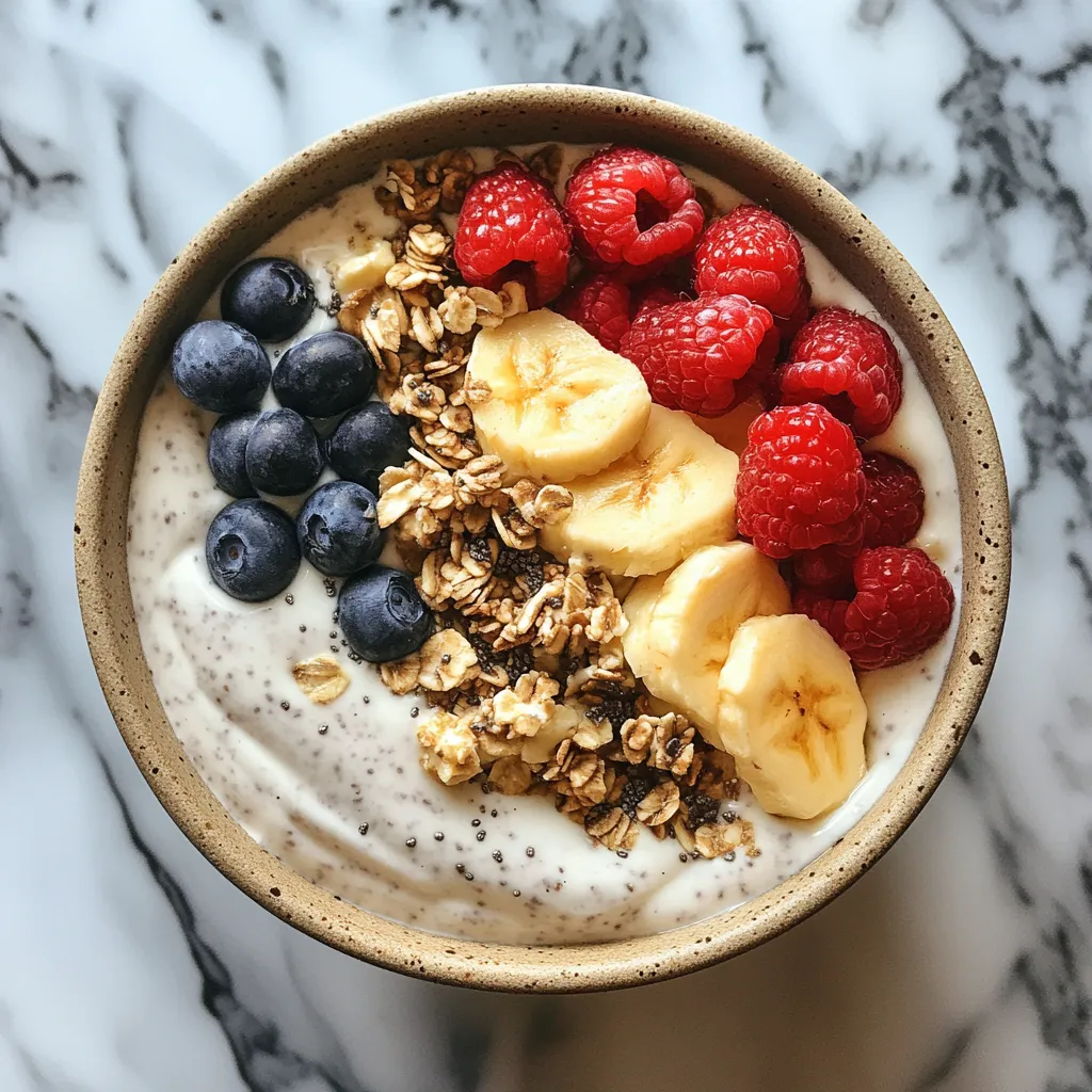 Deliciously Creamy Vegan Greek Yogurt Bowl