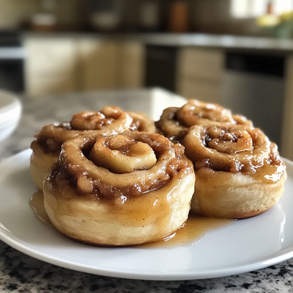 Photo of featured for Indulgent Apple Pie Stuffed Cinnamon Rolls