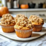 Photo of featured for Delightfully Cozy: Apple Pumpkin Streusel Muffins to Savor This Fall