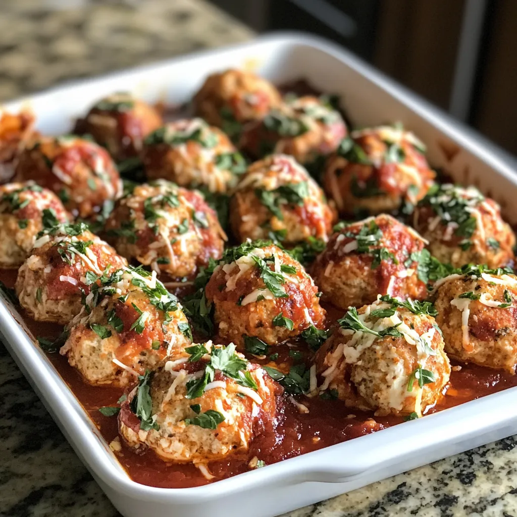 Photo of featured for Savory Baked Chicken Ricotta Meatballs: A Delicious Twist on a Classic Favorite