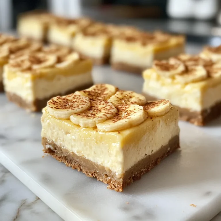 Photo of featured for Heavenly Banana Pudding Cheesecake Squares That Will Make You Swoon