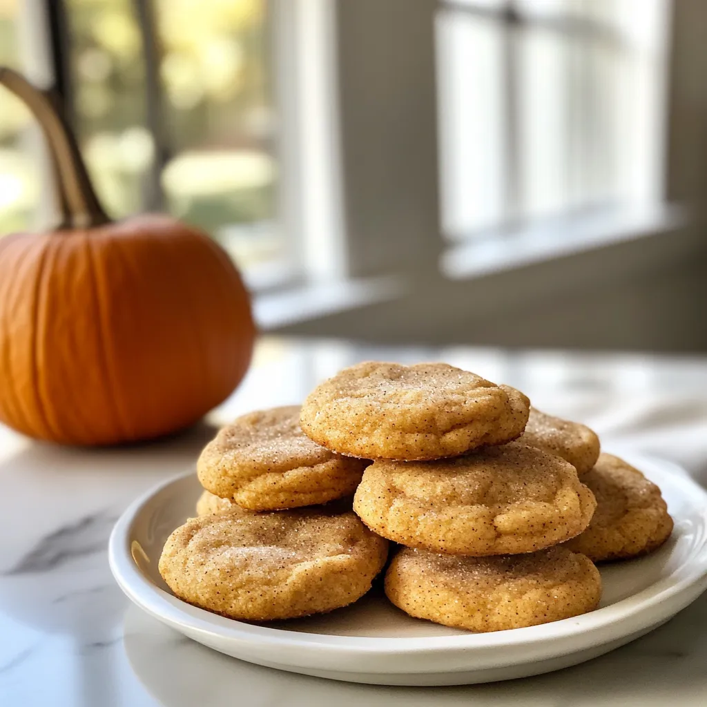 Photo of featured for Indulge in Autumn: Brown Butter Pumpkin Snickerdoodle Cookies That You Can't Resist