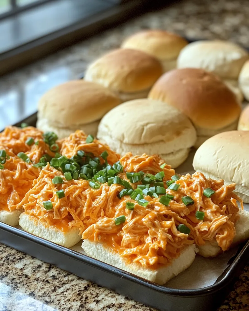 Ingredients for Irresistible Buffalo Chicken Sliders That Will Spice Up Your Game Day