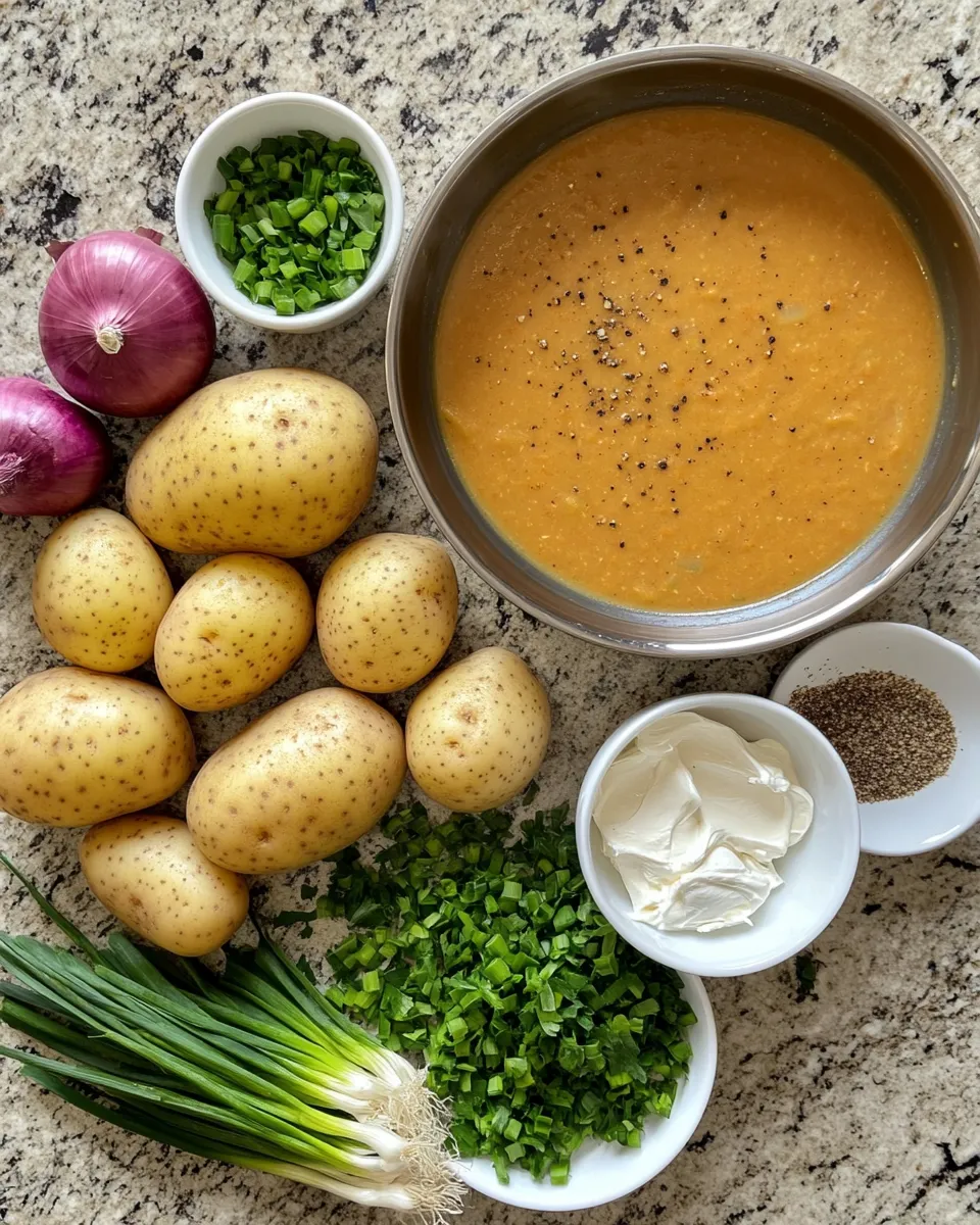 Ingredients for Spicy Comfort in a Bowl: Discover the Magic of Cajun Potato Soup
