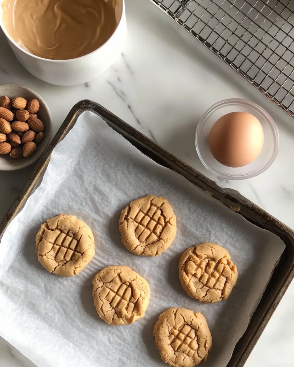 Ingredients for Irresistibly Chewy Peanut Butter Cookies That Will Melt Your Heart