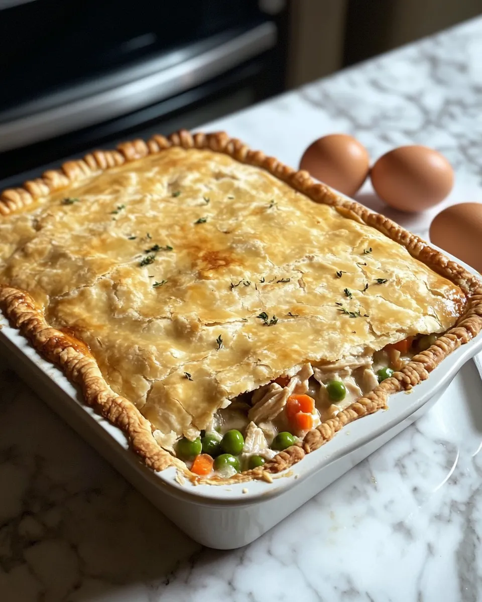 Ingredients for Hearty Comfort: The Ultimate Chicken Pot Pie Casserole Recipe