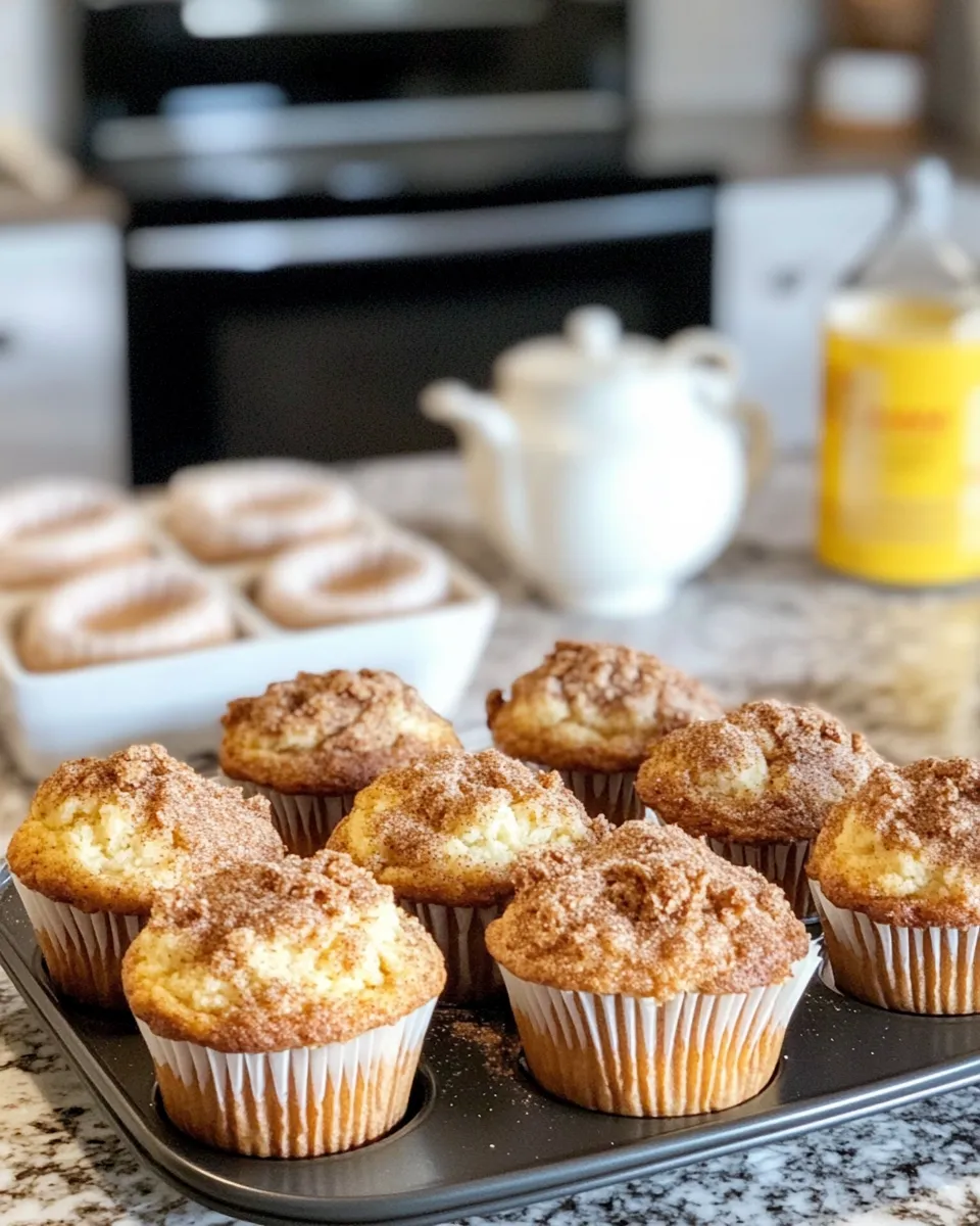 Ingredients for Rise and Shine with Irresistible Coffee Cake Muffins