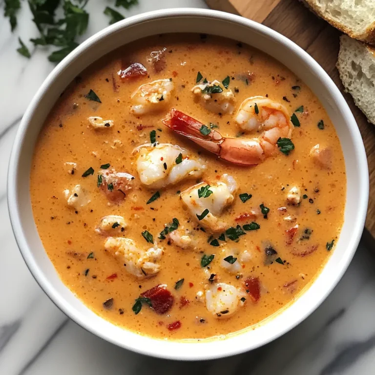Photo of featured for Indulge in Creamy Delights with Our Crab and Shrimp Seafood Bisque Recipe
