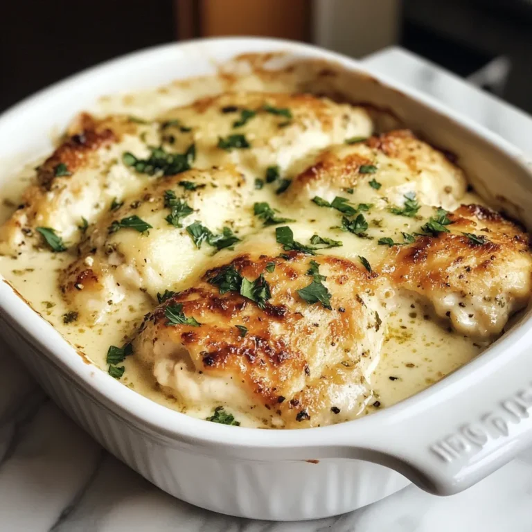 Photo of featured for Irresistibly Creamy Baked Asiago Chicken: A Comforting Delight