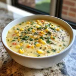 Photo of featured for Creamy Corn Chowder: Indulgent Comfort in a Bowl