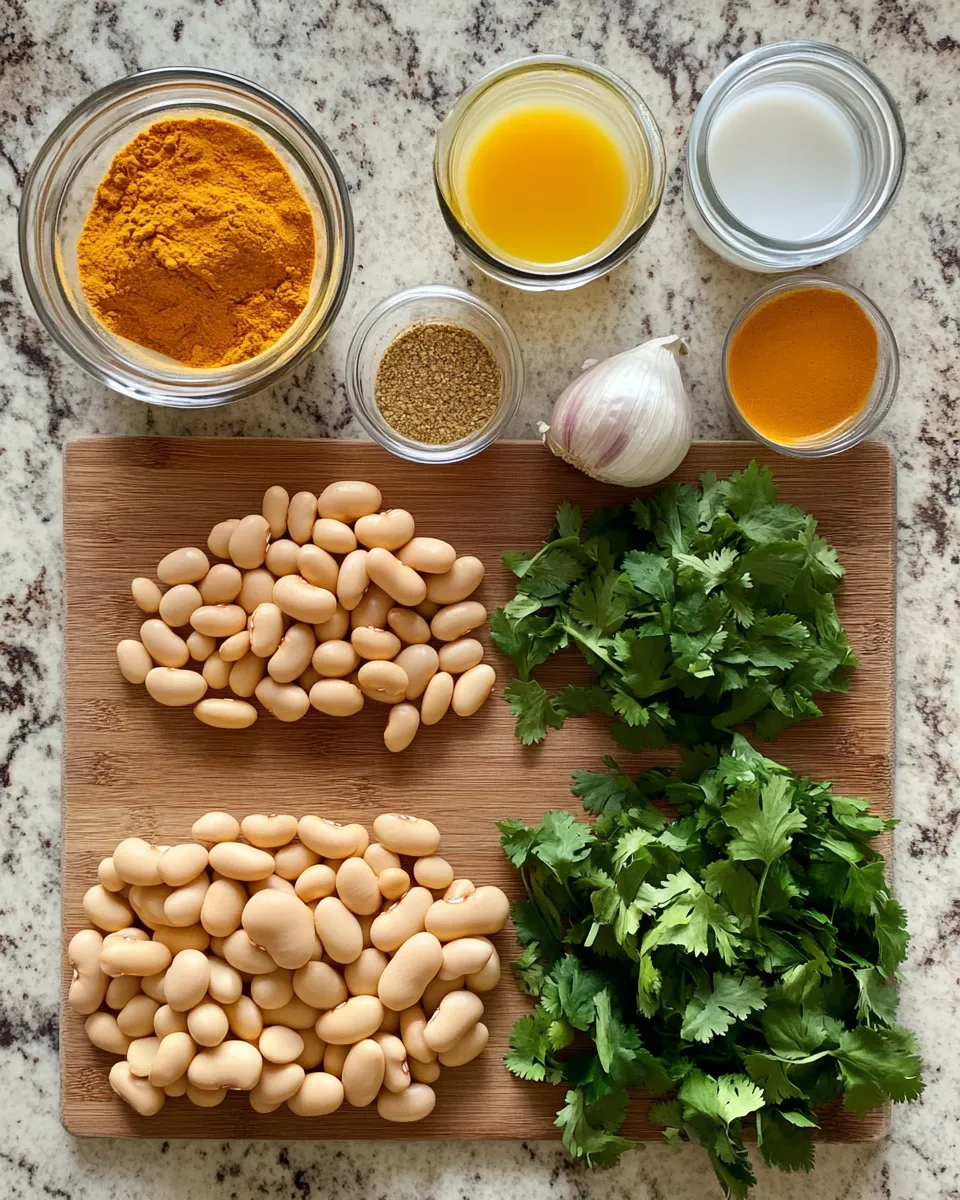 Ingredients for Savor the Flavor: Creamy Curried Butter Beans That Will Delight Your Taste Buds