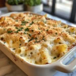 Photo of featured for Indulgent Creamy Garlic Parmesan Pasta Bake: A Decadent Delight