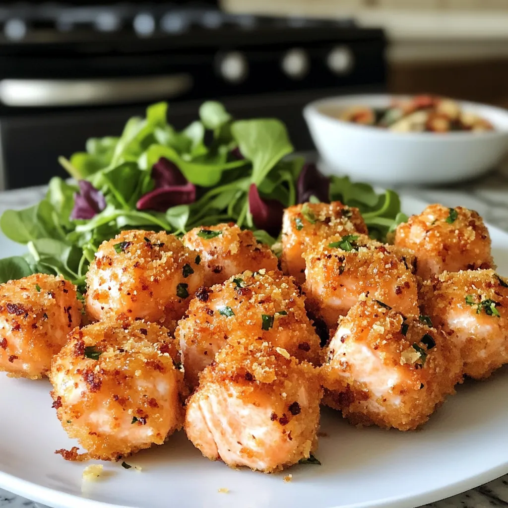 Photo of featured for Crispy Bang Bang Salmon Bites: A Flavor Explosion You Can't Resist