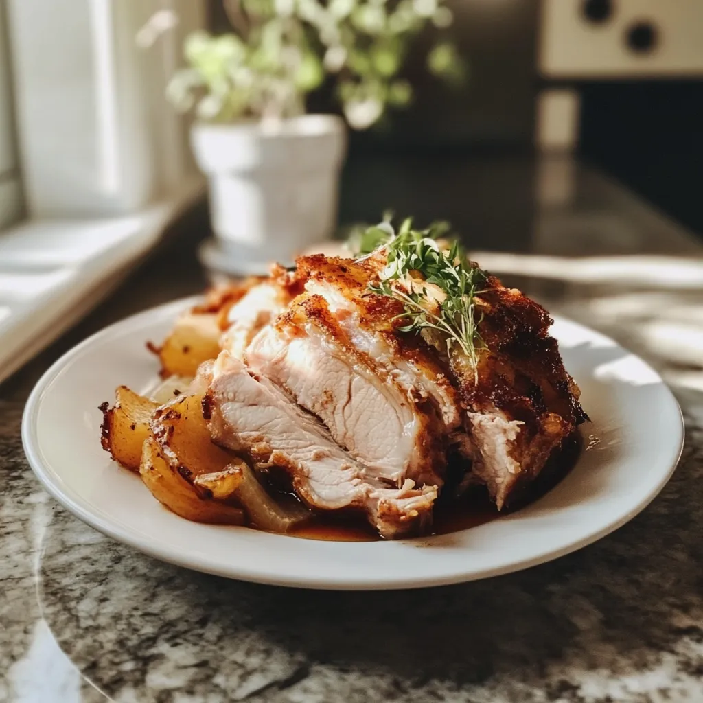 Photo of featured for Crispy Slow-Roasted Pork Shoulder: Irresistibly Succulent Flavor