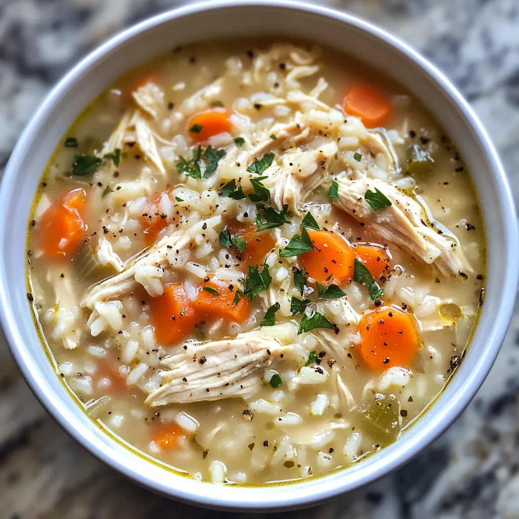 Photo of featured for Cozy Up with This Easy Crockpot Chicken and Rice Soup Recipe
