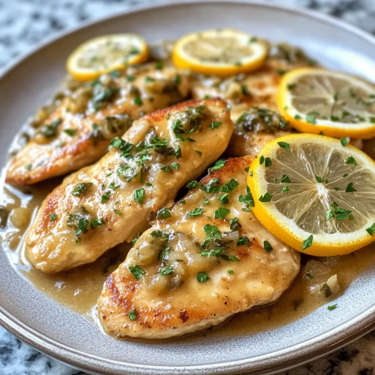 Photo of featured for Savor the Flavor: Easy Crockpot Chicken Piccata Recipe for Busy Weeknights