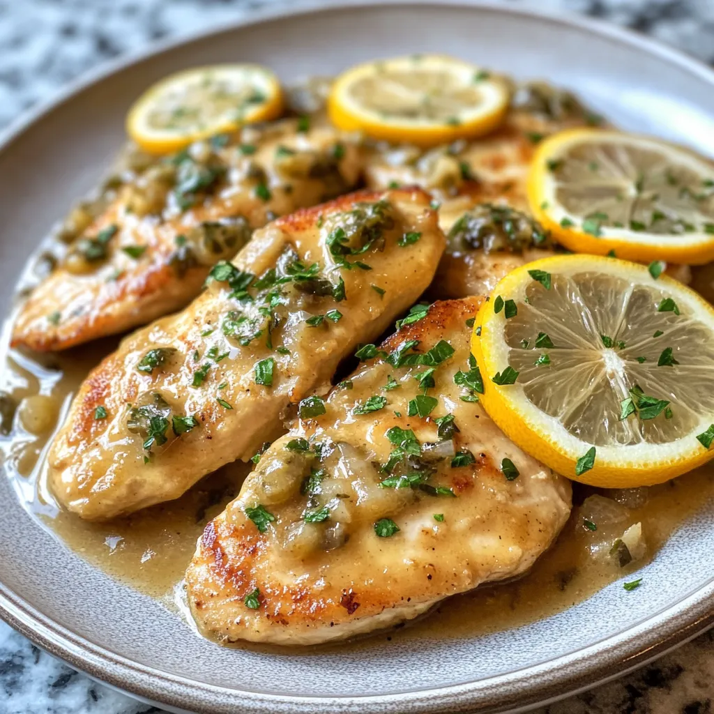 Photo of featured for Savor the Flavor: Easy Crockpot Chicken Piccata Recipe for Busy Weeknights